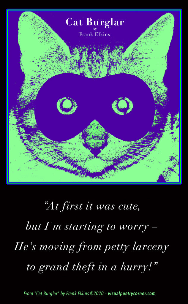 FREE "Cat Burglar" Image & Quote!